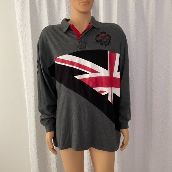 Vintage Men COOGI Australian Dark Gray Sweater 100% Cotton Size XXL Gray *03 - Picture 1 of 16